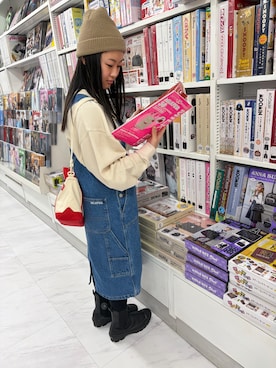 moconyanさん（レディース・158cm）の冬コーディネート