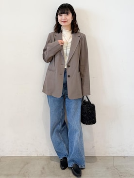 「デート服」｜haruさん（レディース・156cm）の春コーディネート