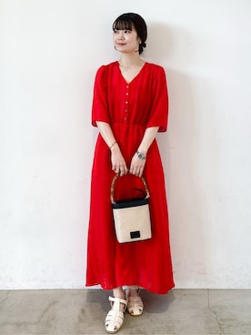 「マシンウォッシャブル」｜haruさん（レディース・156cm）の春コーディネート