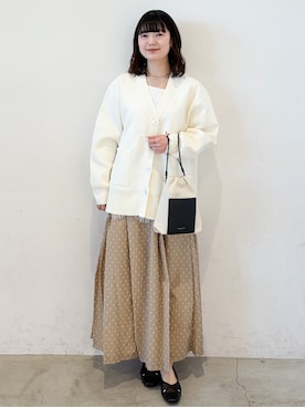 「デート服」｜haruさん（レディース・156cm）の春コーディネート