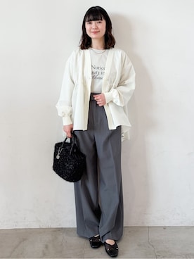 「デート服」｜haruさん（レディース・156cm）の春コーディネート