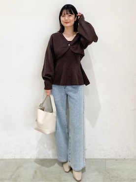 haruさん(レディース・156cm)の秋コーディネート