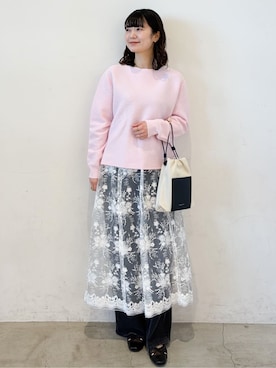 「デート服」｜haruさん（レディース・156cm）の春コーディネート