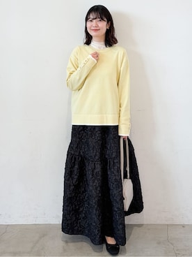 「デート服」｜haruさん（レディース・156cm）の冬コーディネート