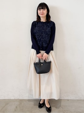 「デート服」｜haruさん（レディース・156cm）の春コーディネート