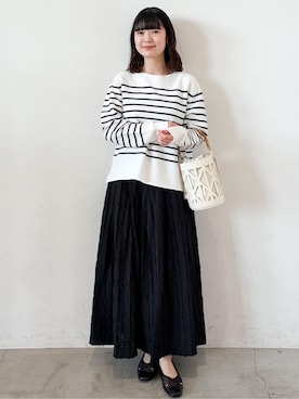 「デート服」｜haruさん（レディース・156cm）の春コーディネート