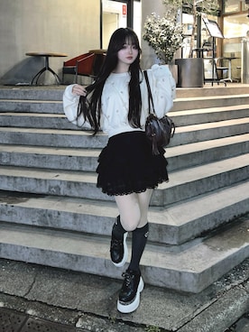 「SNIDEL（スナイデル）のアイテム」を使った、poyoさん（レディース・161cm）の春コーディネート