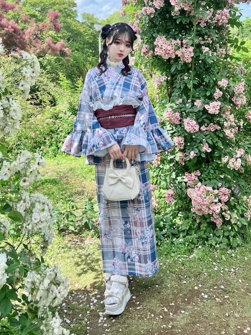 lovilyn 浴衣　帯　セット セパレート浴衣(帯セット)（浴衣）｜Lovilyn（ラヴィリン）の