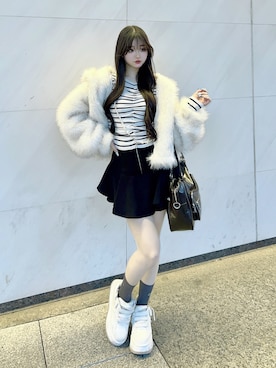 poyoさん（レディース・161cm）の春コーディネート