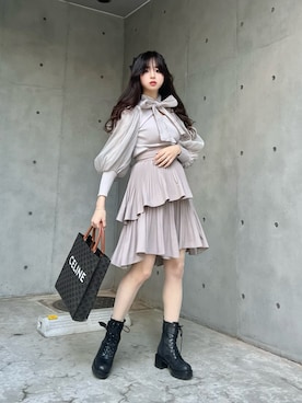 poyoさん（レディース・161cm）の冬コーディネート