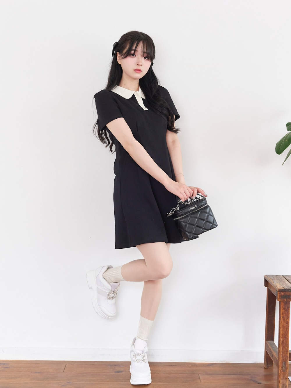 レア❗️美品♡ほぼ未使用♡familiar ワンピース 組曲 L(クミキョク エル)のシアーボイル ワンピース通販