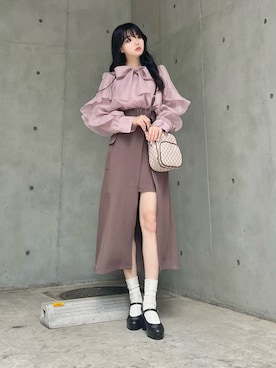 poyoさん（レディース・161cm）の秋コーディネート