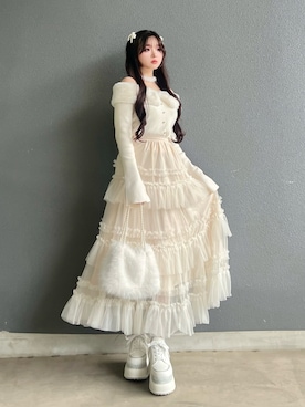 poyoさん（レディース・161cm）の冬コーディネート