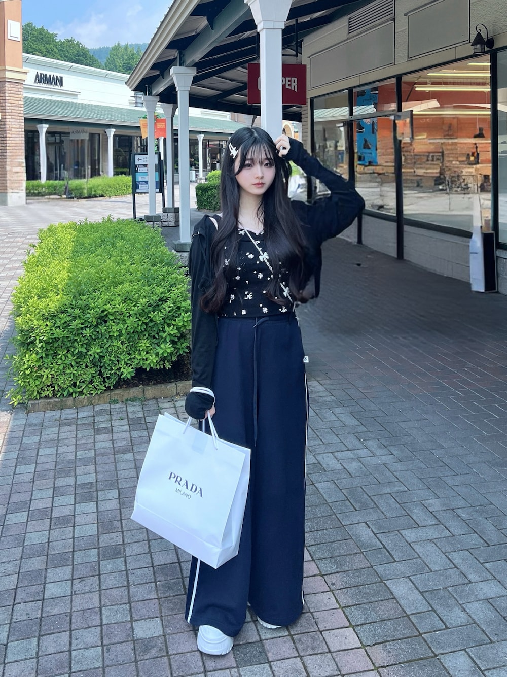 Lovilyn UVカットレースボレロパーカー 花柄 UVカットレースボレロ
