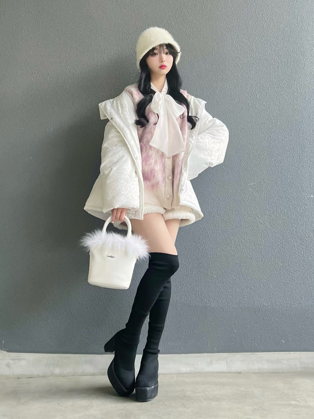 CA4LA　ANGORA2 新品紙タグ付き CA4LA（カシラ）の「ANGORA（ハット）」 - WEAR CA4LA ANGORA2 新品紙