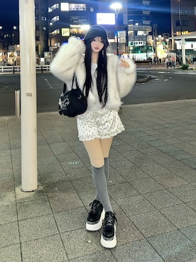 poyoさん(レディース・161cm)の冬コーディネート