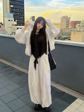 「SNIDEL（スナイデル）のアイテム」を使った、poyoさん（レディース・161cm）の春コーディネート