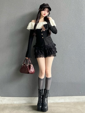 poyoさん（骨格ストレート・レディース・161cm）の秋コーディネート
