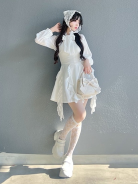 「アイテム（ワンピース/ドレス）」を使った、poyoさん（骨格ストレート・レディース・161cm）の秋コーディネート