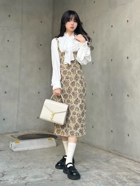 「apres jour（アプレジュール）のアイテム」を使った、poyoさん（レディース・161cm）の冬コーディネート