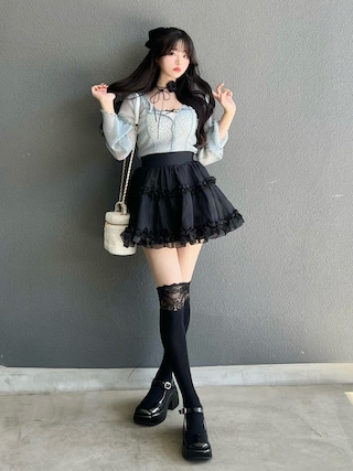 トップス poyo SLY | STRETCH CUT OFF SHOULDER トップス (その他トップス