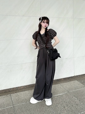 poyoさん（レディース・161cm）の夏コーディネート