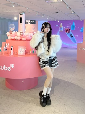「SNIDEL（スナイデル）のアイテム（トップス）」を使った、poyoさん（レディース・161cm）の春コーディネート