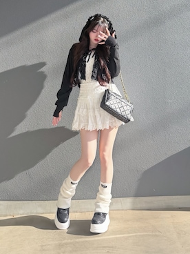 「SNIDEL（スナイデル）のアイテム」を使った、poyoさん（レディース・161cm）の春コーディネート