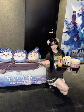 「Lovilyn（ラヴィリン）のアイテム」を使った、poyoさん（レディース・161cm）の夏コーディネート
