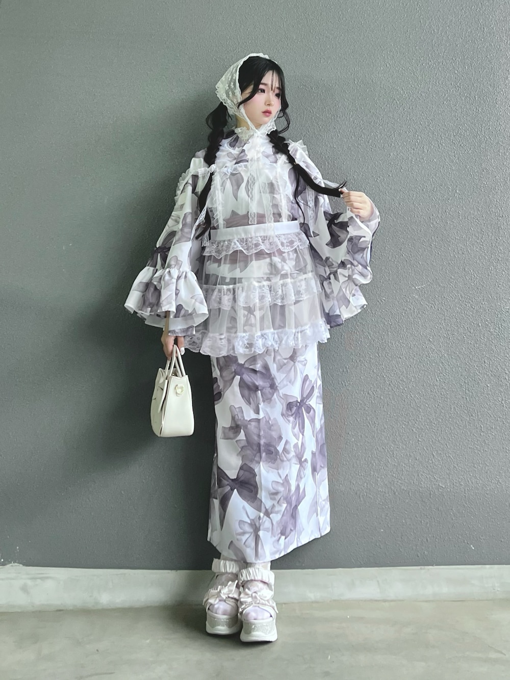 Lovilyn 浴衣　推し活チュールエプロンワンピース Lovilyn 浴衣 推し活チュールエプロンワンピース - メルカリ