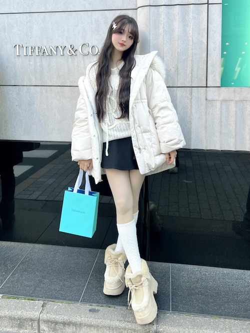 レイヤードフリルミニスカショーパン（その他パンツ）｜SNIDEL