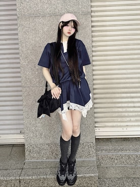 poyoさん(レディース・161cm)の夏コーディネート