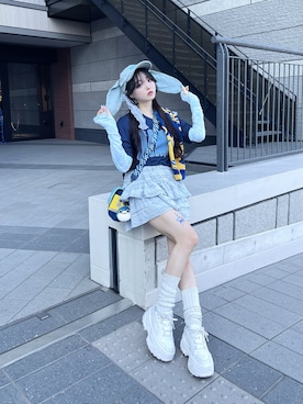 「アイテム（シューズ）」を使った、poyoさん（レディース・161cm）の秋コーディネート