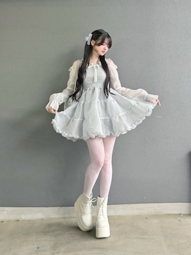 「Lovilyn（ラヴィリン）のアイテム」を使った、poyoさん（レディース・161cm）の秋コーディネート
