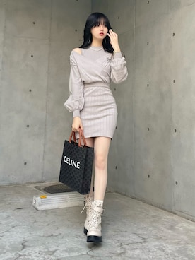 poyoさん（レディース・161cm）の春コーディネート