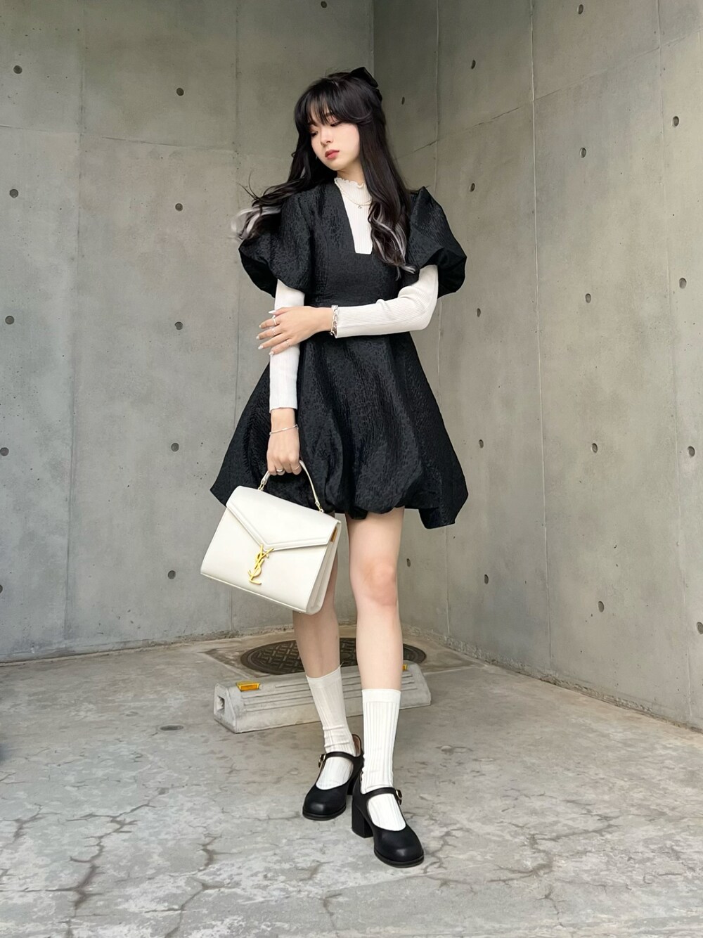 【大人可愛くコーデが決まる♡】HERMES ワンピース 大人のリラクシーコーデ♪】HERMES ワンピース (HERMES