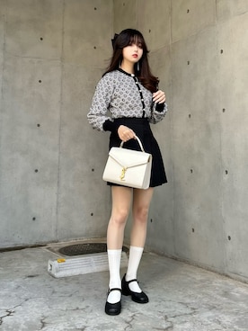 「アイテム（パンプス）」を使った、poyoさん（レディース・161cm）の冬コーディネート