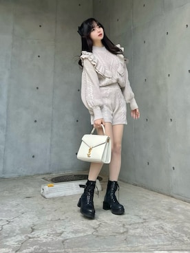 poyoさん（レディース・161cm）の冬コーディネート