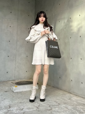 poyoさん（レディース・161cm）の冬コーディネート