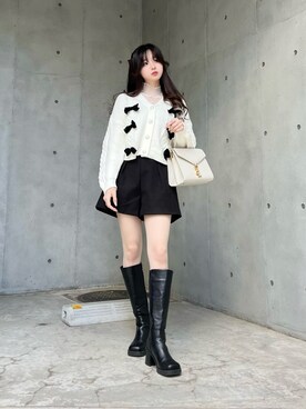 poyoさん（レディース・161cm）の冬コーディネート