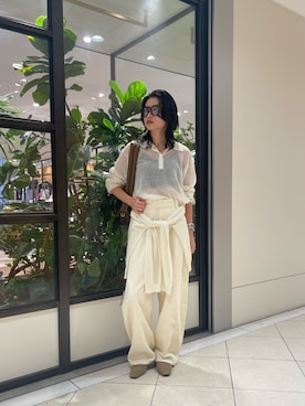 「URBAN RESEARCH（アーバンリサーチ）のアイテム（ローファー）」を使った、*☆Ayumy＊さん（レディース・161cm）の冬コーディネート