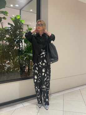 「LAATO（ラート）のアイテム」を使った、z a w aさん（レディース・161cm）の春コーディネート