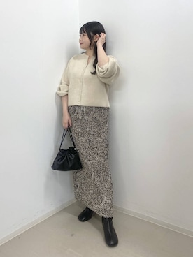 「A part by（アパートバイ）のアイテム（ブーツ）」を使った、かほちさん（レディース・149cm）の秋コーディネート