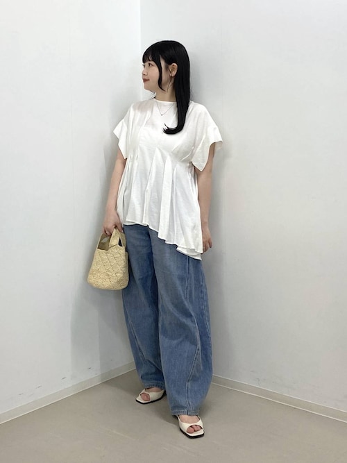 定番人気】Apbコクーンデニムパンツ≪追加3≫（デニムパンツ）｜A part