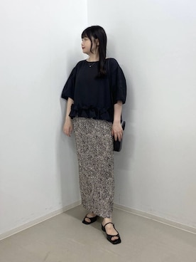 「お仕事コーデ_apart by lowrys」｜かほちさん（レディース・149cm）の夏コーディネート