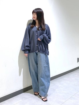 「アイテム（カーディガン/ボレロ）」を使った、かほちさん（レディース・149cm・20代）の夏コーディネート