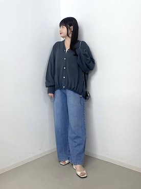 「旅行」｜かほちさん（レディース・149cm）の春コーディネート