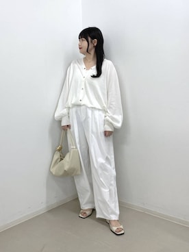 「お仕事コーデ_apart by lowrys」｜かほちさん（レディース・149cm）の夏コーディネート