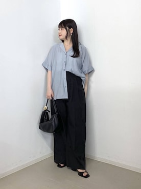 「A part by（アパートバイ）のアイテム」を使った、かほちさん（レディース・149cm）の春コーディネート