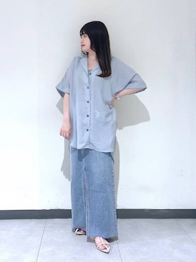 「アイテム（スカート）」を使った、かほちさん（レディース・149cm・20代）の夏コーディネート